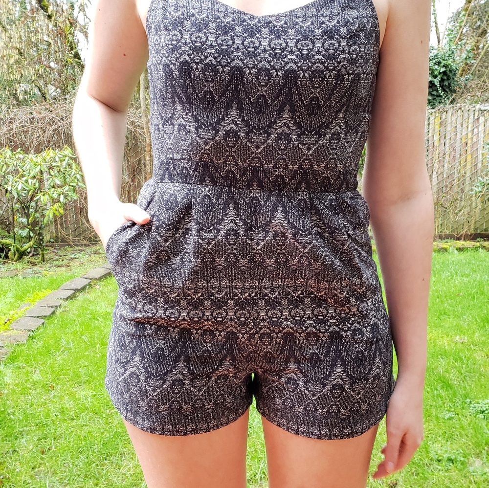 BCNU Open Back Romper